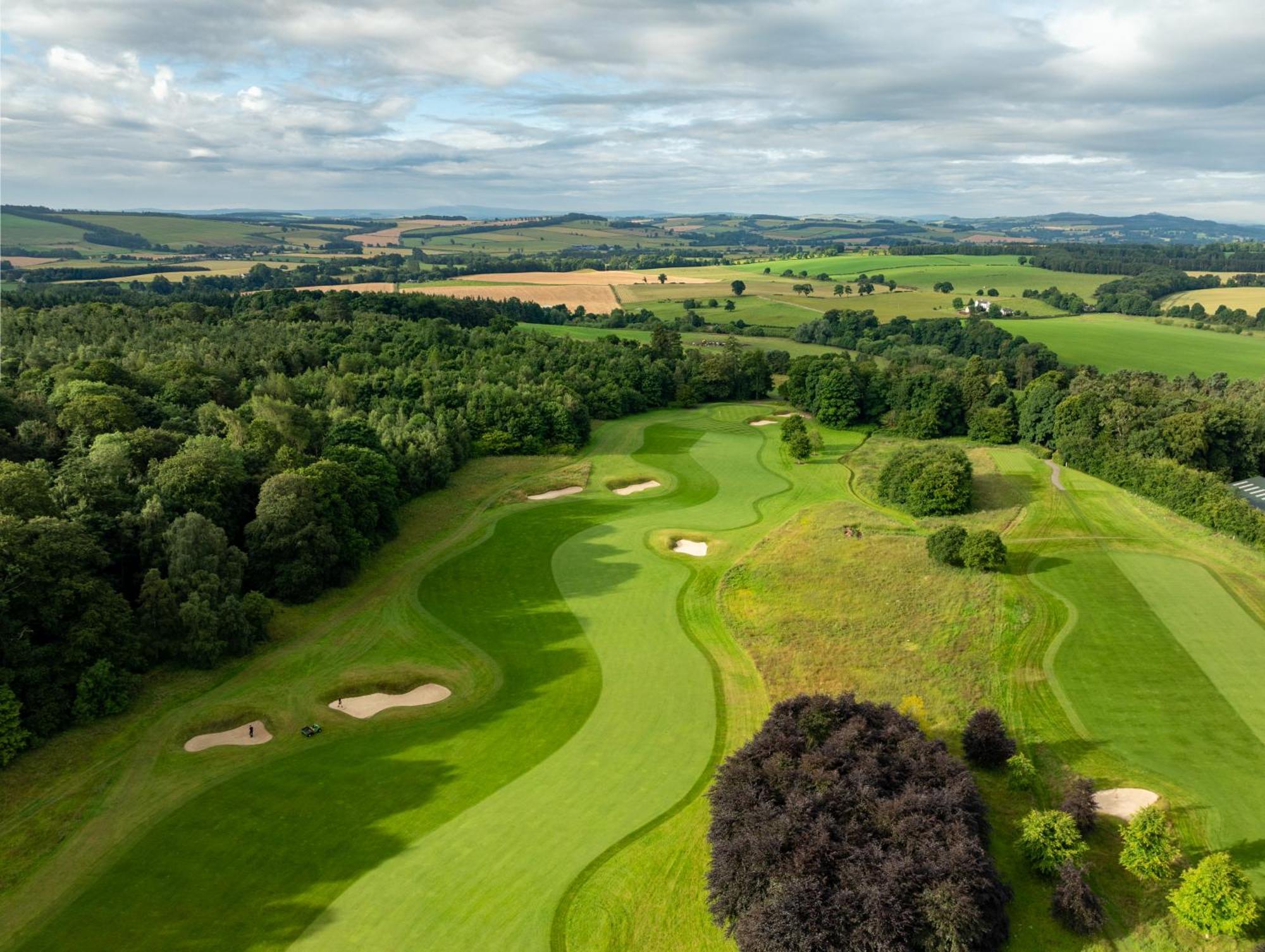 Schloss Roxburghe, Part Of Destination By Hyatt ภายนอก รูปภาพ The 18th hole at the 2019 Women's Open